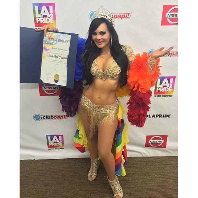 Maribel Guardia - Reina Gay Los Angeles 2016